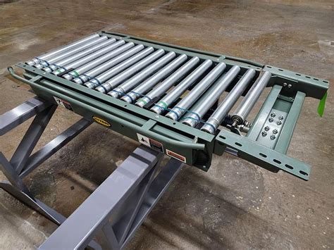 Used Hytrol 190e24g Live Roller Conveyor Gate 24 Volt 24 X 48 61 For Sale At Packe