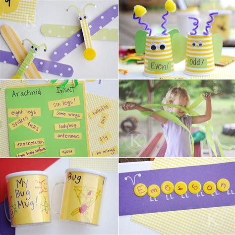 {Fun With} Bugs | Classroom crafts, Preschool bug theme, Preschool crafts