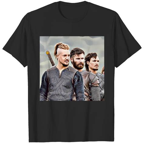 The Last Kingdom Uhtred Of Bebbanburg Finan Sihtric Art T Shirts