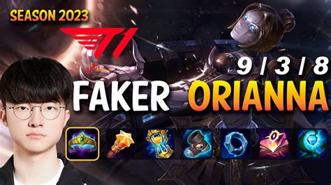 T Faker Orianna Vs Neeko Mid Patch Kr Ranked Youtube