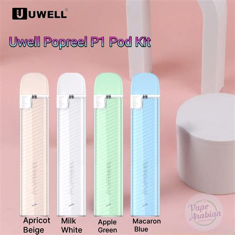 Best Buy Uwell Popreel P1 Pod System Kit 400mah 13w In Uae