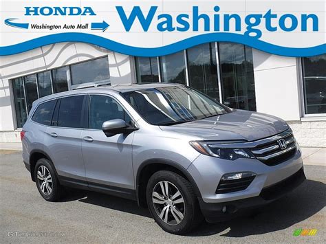 2016 Lunar Silver Metallic Honda Pilot EX L AWD 141661829 Photo 1