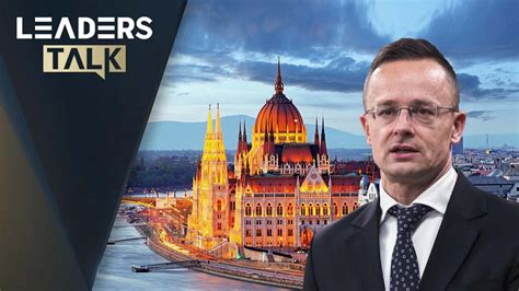 Exclusive with Hungary FM Péter Szijjártó YouTube