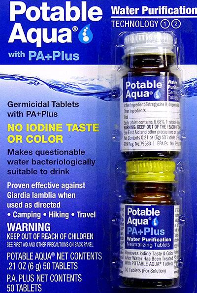 Water Purification Tablets - Why You Should Have Some