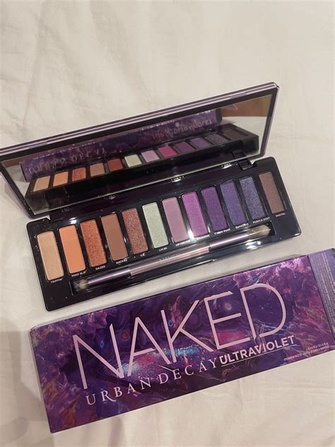 BNIB Urban Decay Naked Eyeshadow Palette Ultraviolet Beauty Personal Care Face Makeup On