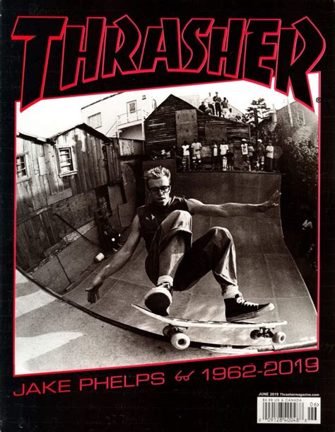 Thrasher Magazine June 2019 Streetwear Flow Control Shop SK8