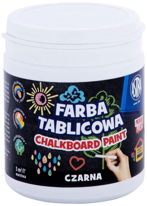 Tablicowa Farba Do Kredy Czarna Farba Tablica Super Ml Czarna