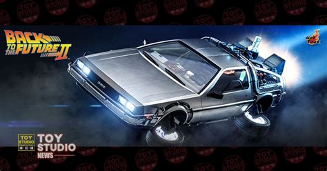 美系玩具 Hot Toys回到未來 DeLorean Time Machine 比例珍藏車 潮玩媒 FashionToyMedia