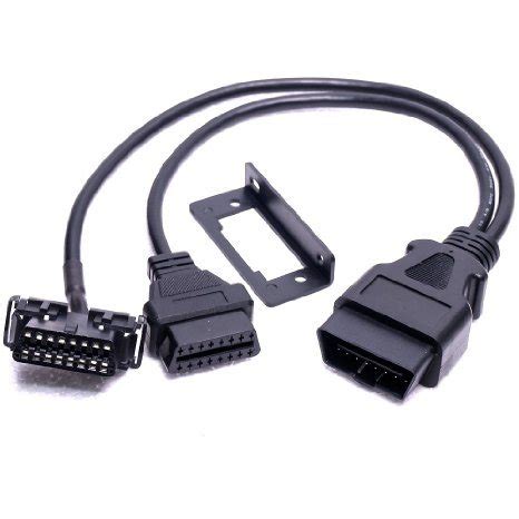 OBD2 Obdii 16 Pin Car Male To Female Extension Cable Diagnostic