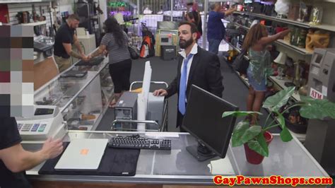 Bearded Pawnshop Amateur Cockridden For Cash BoyFriendTV