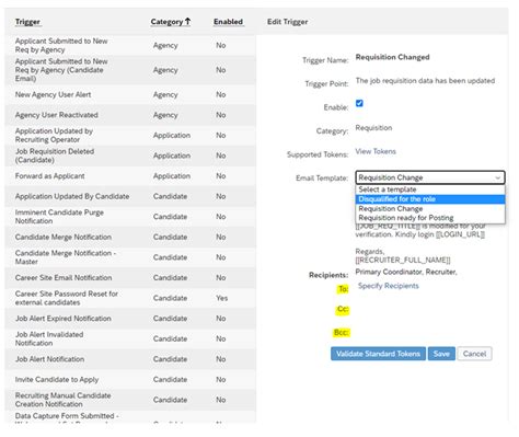 Successfactors Recruitment Configure Email Notifi Sap Community