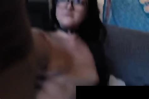 Brunette Australian Nerd Drilled Her Holes Using Differ