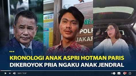 Kronologi Anak Aspri Hotman Paris Dikeroyok Pria Diduga Anak Staff Ahli