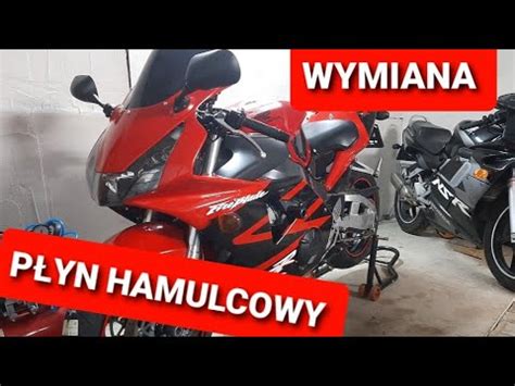 Wymiana płynu hamulcowego w motocyklu Honda CBR Jak wymienić