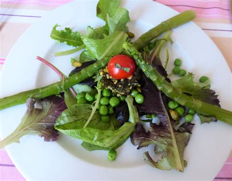 Salade Printani Re Aux Asperges Vertes Et Petits Pois Frais De