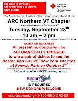 American Red Cross Vt And The Nh Valley Blood Drawing At Northern