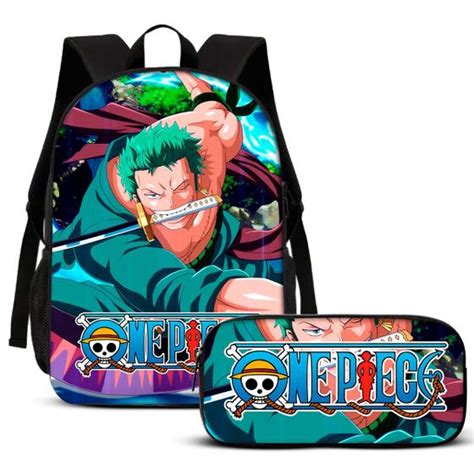 Kit Mochila E Estojo Escolar Anime Desenho Volta As Aulas Kit Mochila