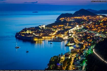 Dubrovnik at Night Croatia - Mlenny Photography Travel, Nature, People & AI