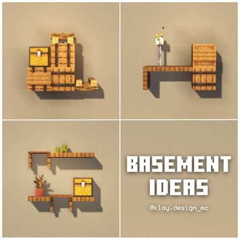 Klaydesign Minecraft Builder On Instagram Basement Ideas These