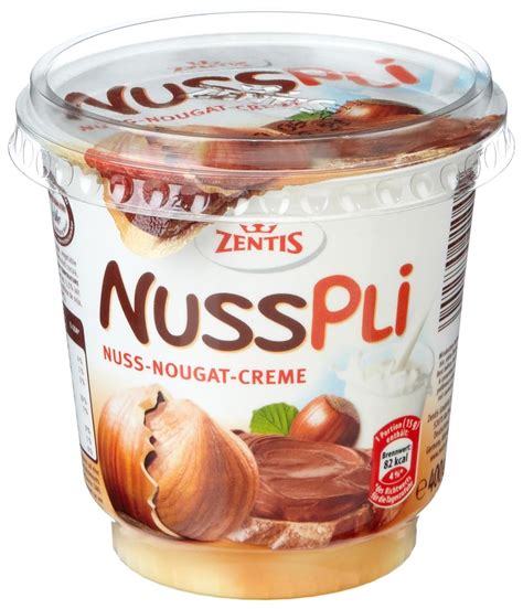 Nusspli Nuss Nougat Creme 6er Pack 6 X 400 G Becher Amazon De