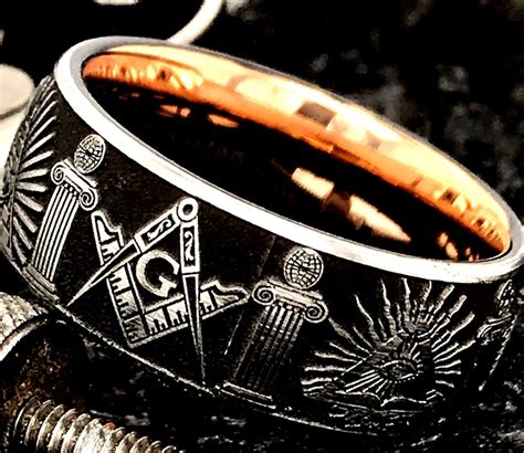 Masonic Ring Masonic Lodge Antique Masonic Ring Build Your Etsy