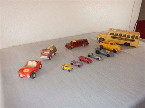 (10) Assorted Die-Cast Metal Toy Cars - Assiter Auctioneers