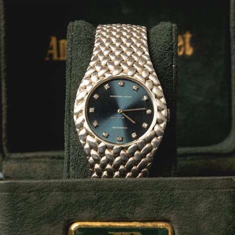 Audemars Piguet Cobra Lady White Gold Diamond Blue Dial For 15 672 For