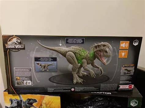 Figura Indominus Rex Dino Traker Jurassic World Luz Sonido En Venta En