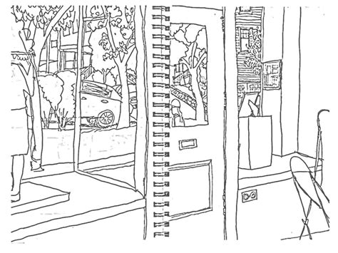 how to draw a storefront