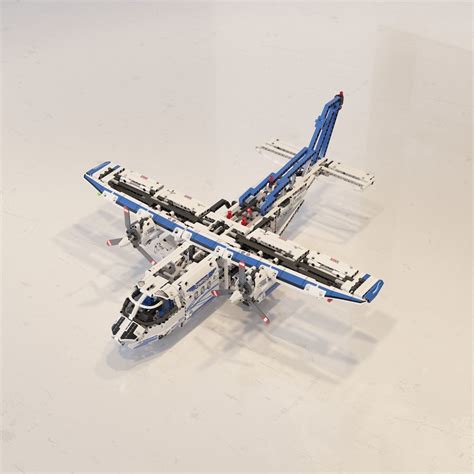 Lego Technic Cargo Plane 42025 3d Model Cgtrader