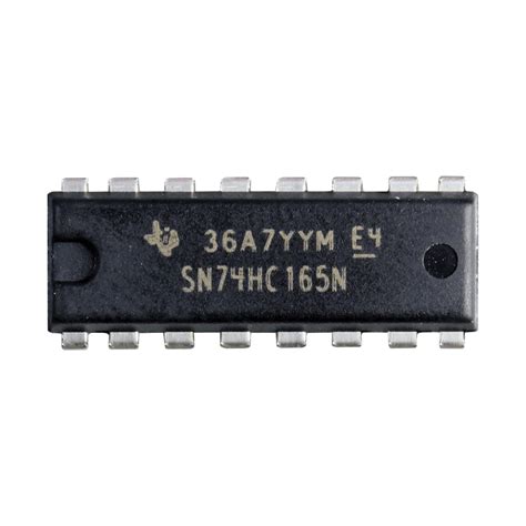 74HC165 Parallel To Serial Shift Register - Parallax