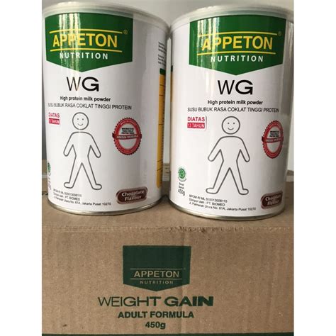 Jual Appeton Weight Gain Susu Untuk Gemuk Rasa Cokelat Dewasa 450