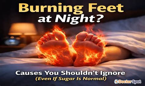 Burning Feet at Night: Causes You Shouldn’t Ignore (Even If Sugar Is