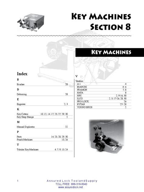 Key Machines | PDF | Manufactured Goods