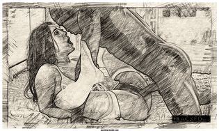 Interracial Sex Sketches Luscious Hentai Manga Porn