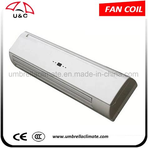 High Wall Mounted Fan Coil Unit Hydronic Type China Fan Coil Unit