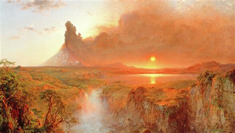 Cotopaxi, 1862 Painting by Frederic Edwin Church