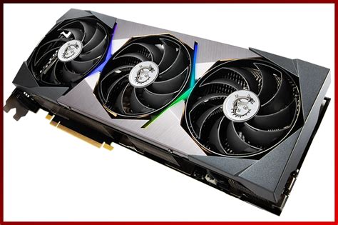 MSI RTX 3080 Ti SUPRIM X 12G 12GB Geforce RTX3080Ti GDDR6X 384bit HDMI ...
