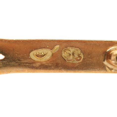 Ювелирные Изделия : Золотая брошь с жемчугом и бирюзой