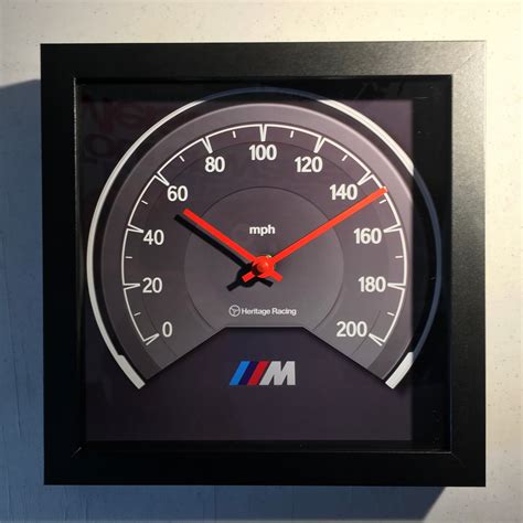 Bmw F80 M3 Speedometer Wall Shelf Clock Etsy