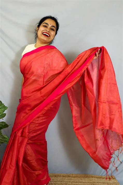 Cotton Tissue Sarees Product Categories Bongchong