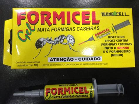 Kit Veneno Mata Formiga Formicel Gel Em Seringa R Em