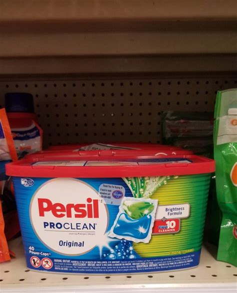 Persil Laundry Detergent Just 1 44 At Walmart Extreme Couponing And Deals