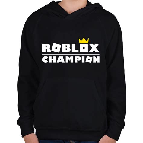 Roblox Champion Gyerek Kapucnis Pul Ver Print Fashion