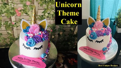 How To Make A Unicorn Cake Fantastic Unicorn Cake Decorating Ideas Eggless Unicorn Cake