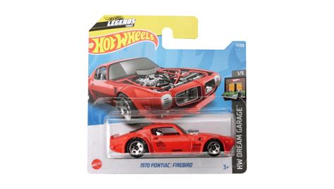 Машинка Базова Hot Wheels 1970 Pontiac Firebird Dream Garage 1 64 HCX22 Red купити в інтернет