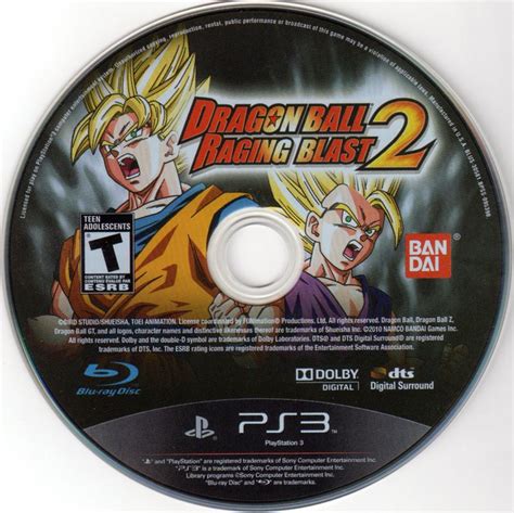 Dragon Ball Raging Blast 2 Cover Or Packaging Material MobyGames