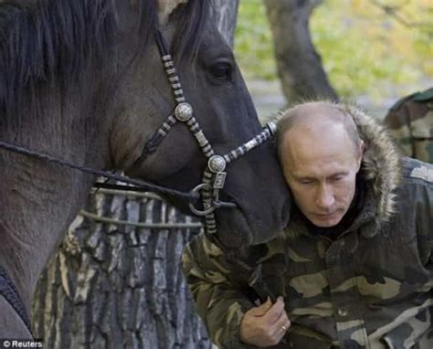 Putin and Animals | Photos of Vladimir Putin with Animals