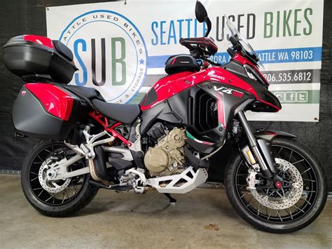 Ducati Multistrada V S Travel Radar Spoked Wheels Seattle Used