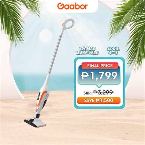 Gaabor Powerful Suction Multi Purpose Quick Cleaning Vacuum Shopee